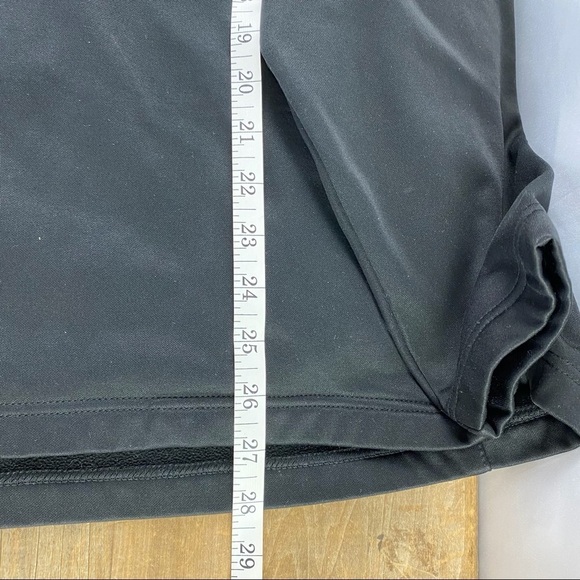 Holloway black & red 1/4 zip pullover athletic LS top, L - Picture 8 of 10